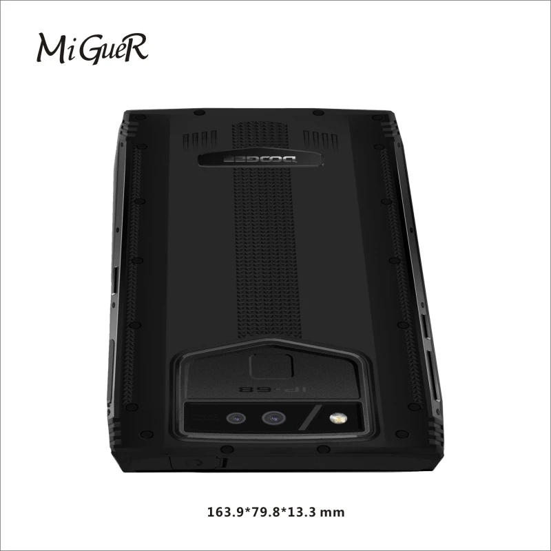 DOOGEE S50 IP68 Водонепроницаемый Face ID смартфон 5180 мАч 6 ГБ + 64 Android 7 1 MTK6763 Octa Core 4 камеры