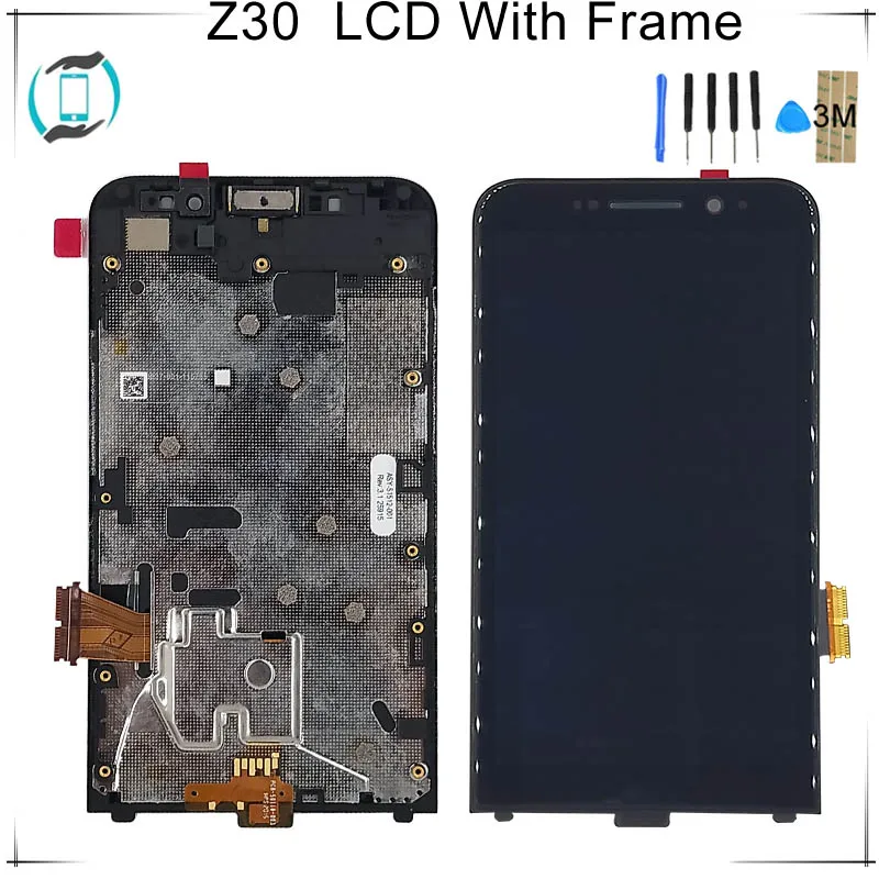 5 &quotдля Blackberry Z30 4G ЖК дисплей с сенсорным экраном рамкой дигитайзер сборка