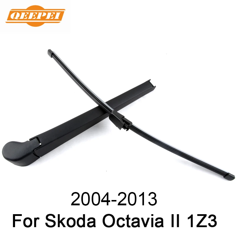 QEEPEI 16 ''Задний рычаг стеклоочистителя и лезвие для Skoda Octavia II 1Z3 2004 2013 высокое