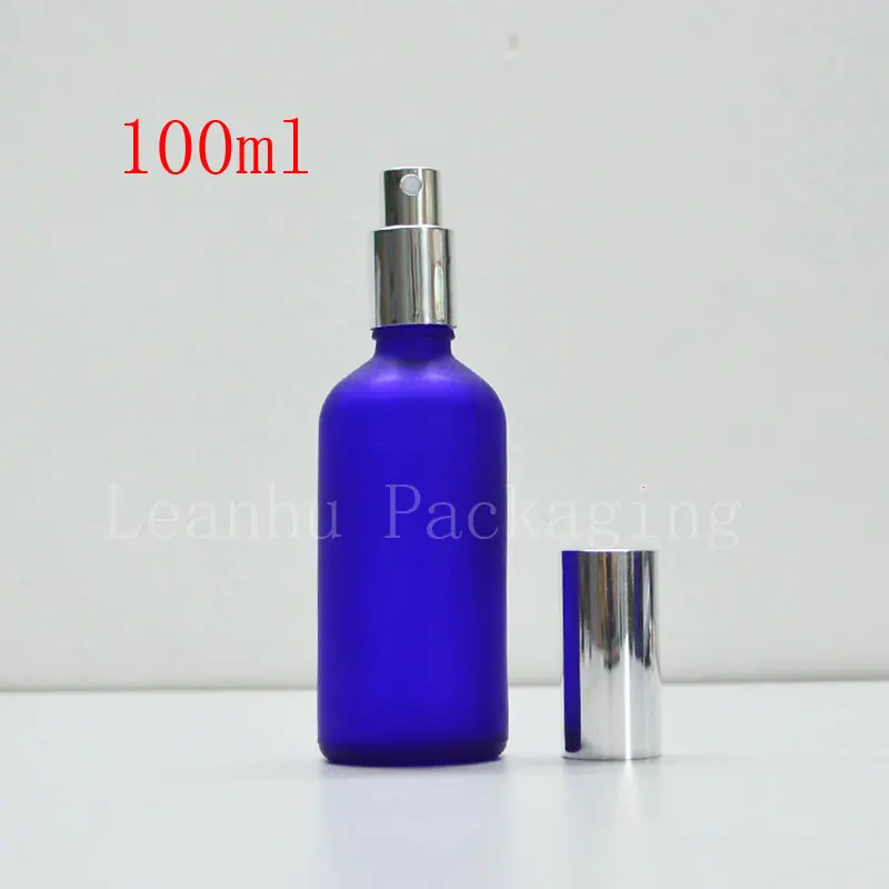

Флакон для распыления тумана, 100 мл, пустые флаконы для духов, косметические флаконы с серебристым распылителем/крышкой, опт