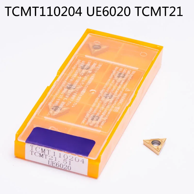 Tcmt110204 UE6020 tcmt21.51 ЧПУ Станки вставить обработки Токарные станки Ножи ZCCCT деревянные