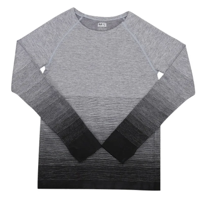 Женская футболка с длинным рукавом компрессионные колготки для фитнеса | одежда