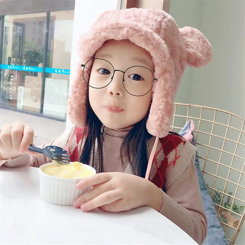 Дети Лэй Фэн кепки медведь шляпа лук шапка аксессуары для фотографий косплэй