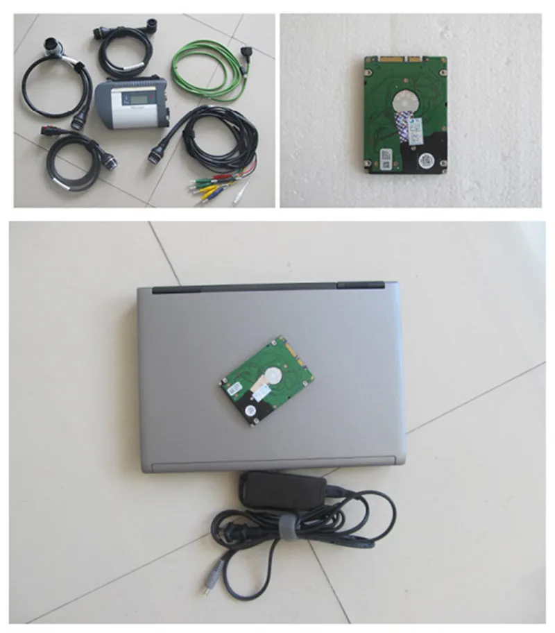 V2020.12 MB SD Connect C4 Star Diagnosis с D630 для ноутбука Dell поддерживает WIN7 320gb HDD