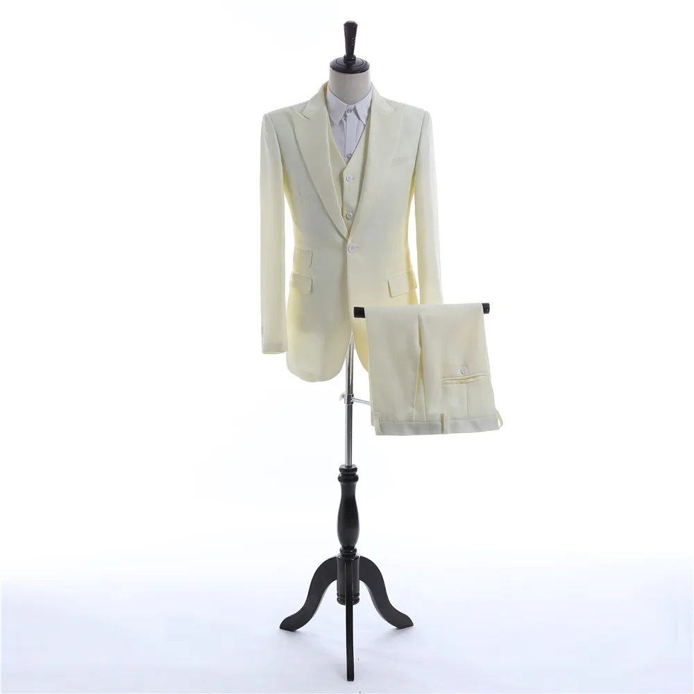 Свадебные смокинги для жениха на заказ три предмета лучший мужской деловой