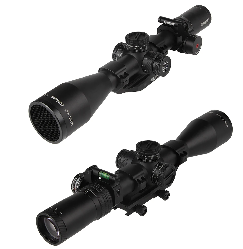 MARCOOL оптика HD 6-24x50 SFIR длинный диапазон FFP первый фокальный самолет стрельба охотничий прицел оптический прицел Коллиматорный прицел