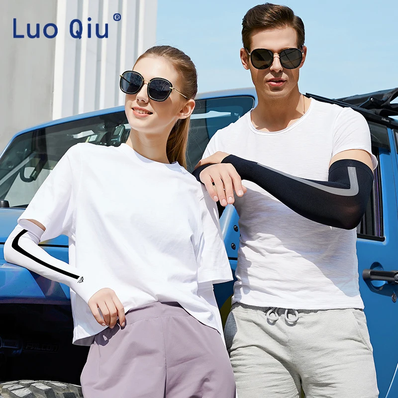 

A pair of Arm sleeve arm warmers sun protection cycling sleeves breathable sleeve outdoor bicycle climbing UV protection arm