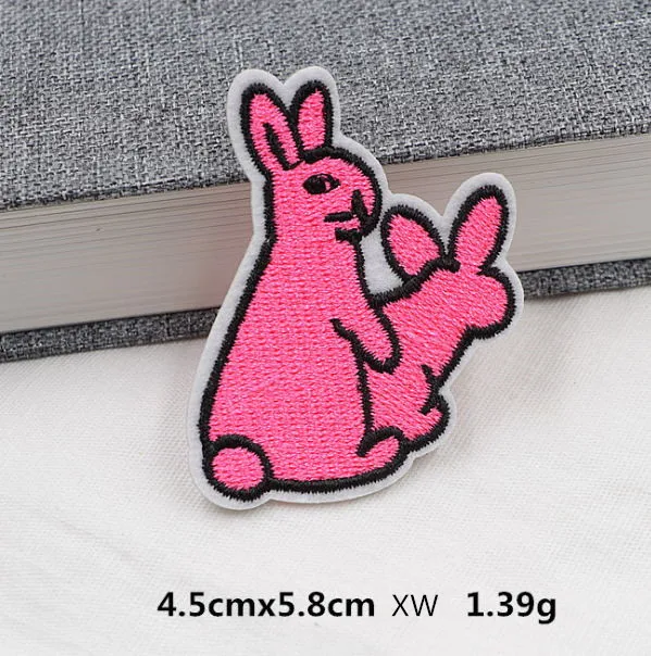 New arrival 10 pcs cute Animals Embroidered patches iron on cartoon Motif Applique fabric clothing decor embroidery accessory | Дом и сад