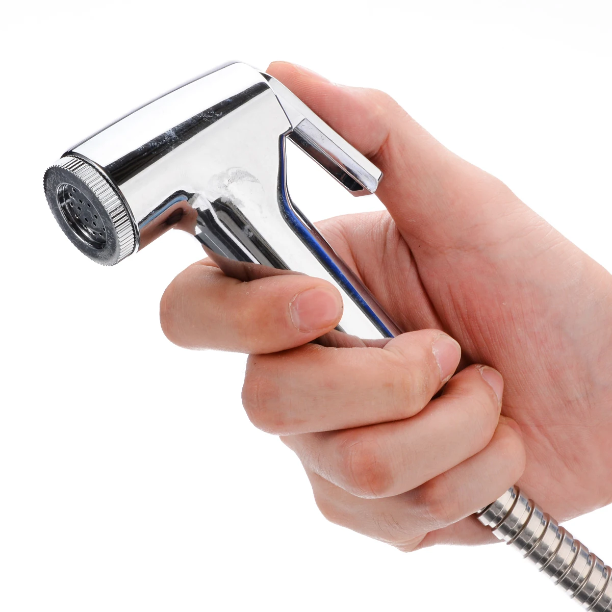 

Handheld Bidet Spray Shower Head Toilet Shattaf Adapter Wall Bracket Bidets Bathroom Fixtures Mayitr