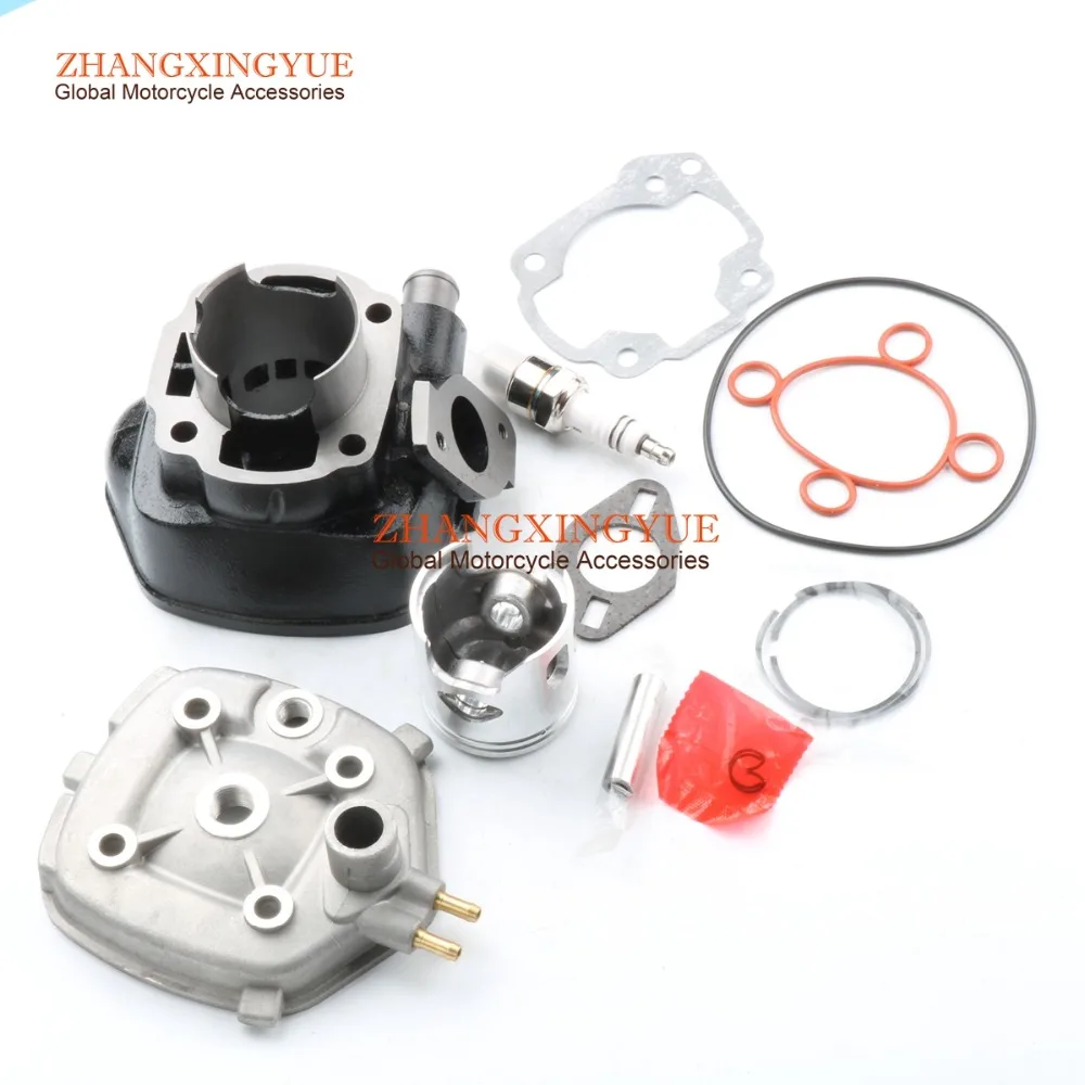

70cc Big Bore Cylinder Barrel Kit Head for MBK Nitro Mach G 50 Water cooled 2T