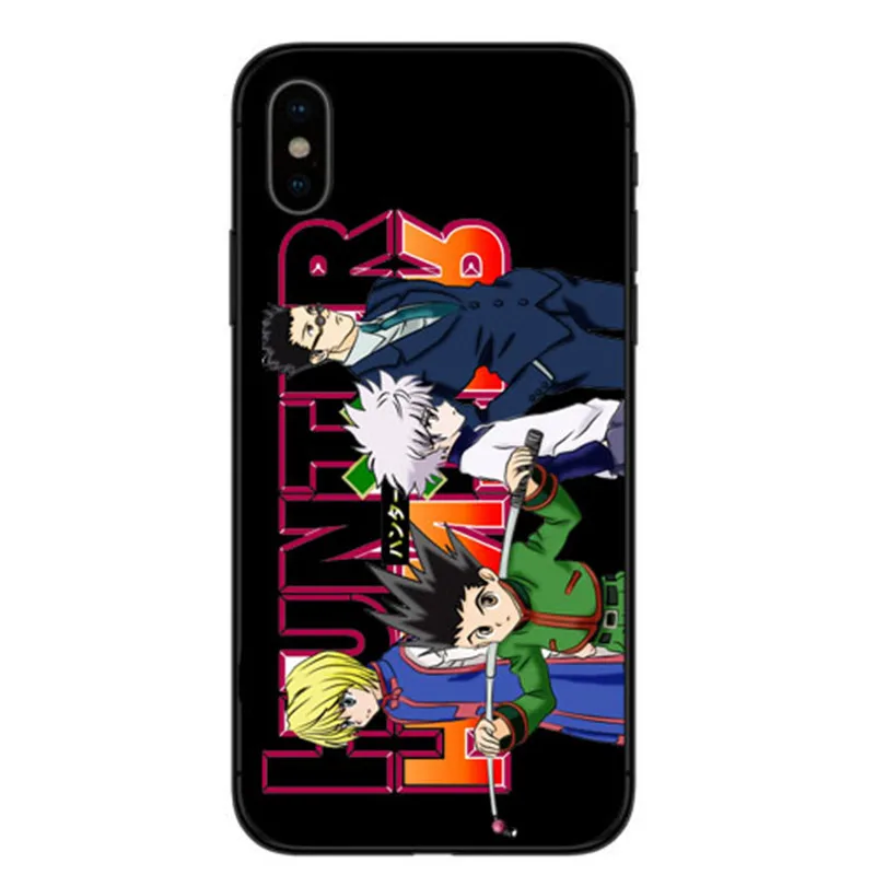 TPU Чехол с рисунком Аниме Охотник х охотник 3, чехол для телефона для iPhone 8 7 6 Plus X 5 Tampa 4, мягкий силиконовый чехол из ТПУ - Цвет: TPU