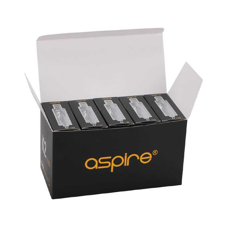 Оригинальный бак Aspire K2 1 8 мл с органической хлопковой катушкой атомайзер для