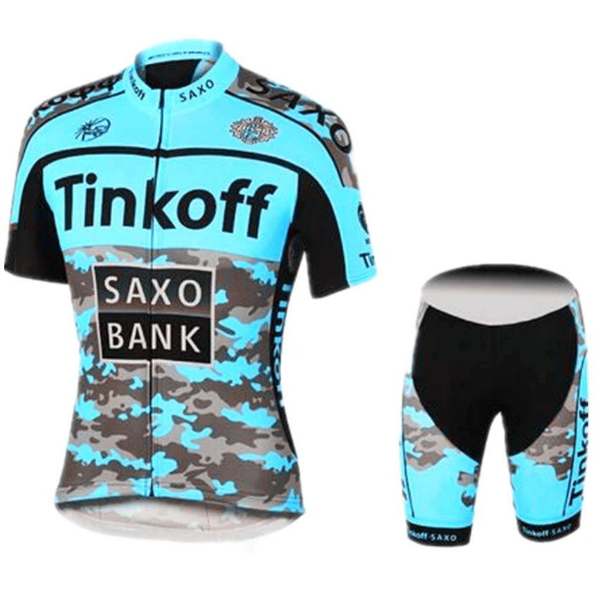Pic Color Новинка, Saxo Bank, Tinkoff, командная одежда для велоспорта, Джерси, наборы, MTB, для велосипеда, дышащие шорты, одежда, велосипедный костюм, 9D гель - Цвет: Pic Color