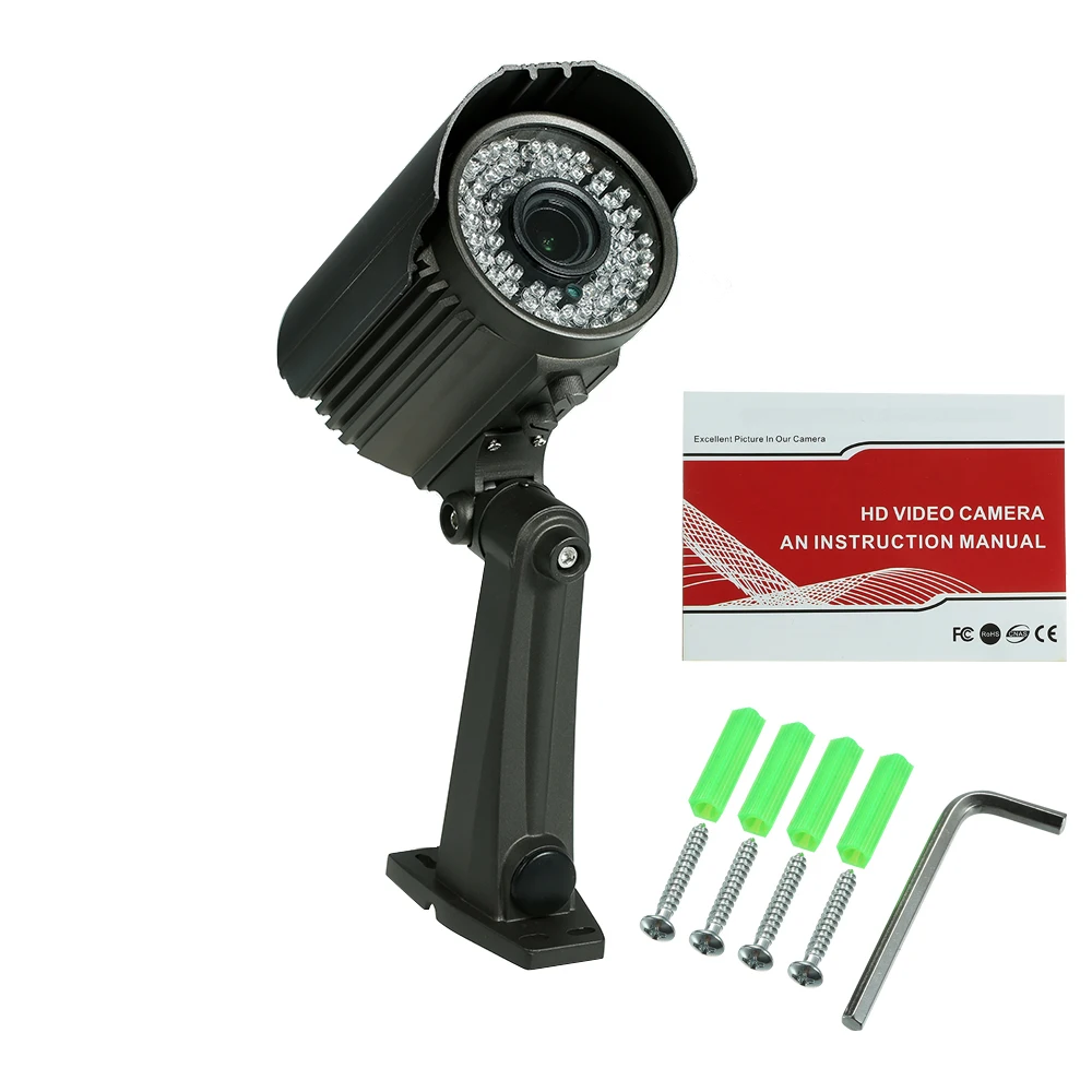 OwlCat Full HD 1080P 2 8 12 мм ручной зум варифокальный объектив Bullet AHD камера наружная