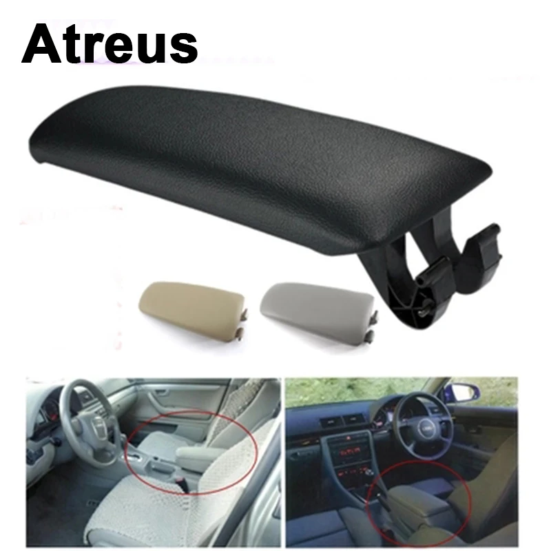 Atreus 1 шт. для Audi A6 C5 аксессуары 1999 2005 наклейки на крышку подлокотника центральной
