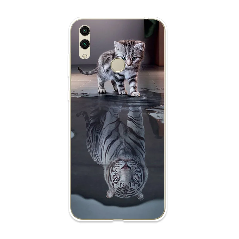 Чехол для телефона Huawei Honor 7A 8A Pro 7C 8C 7X 8X 7S 8 S чехол с милым рисунком кота 9 10 10i 20i Lite |