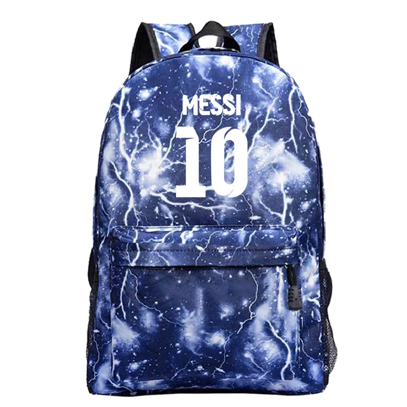20 Красивый рюкзак Месси с новым рисунком для ноутбука Mochila, модный мужской женский рюкзак для мальчиков и девочек, Мужская Женская дорожная сумка для ноутбука - Цвет: 20