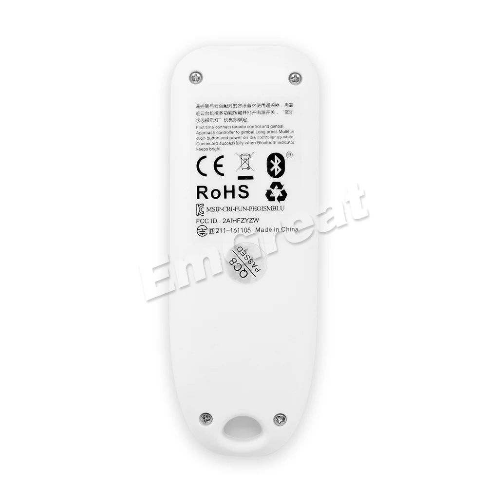Беспроводной пульт дистанционного управления Zhiyun Bluetooth совместимый с Crane Rider M 3