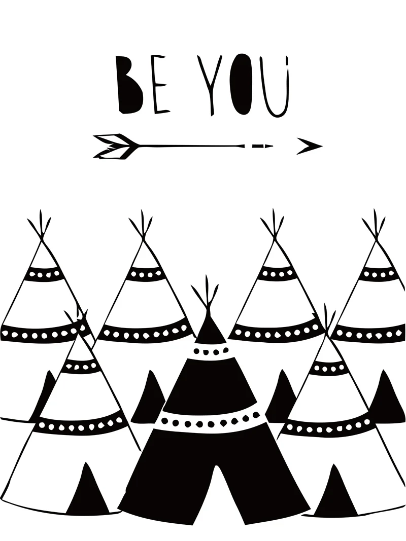 HAOCHU Современная Летающая стрела и жизнь истина для спальни декоративный