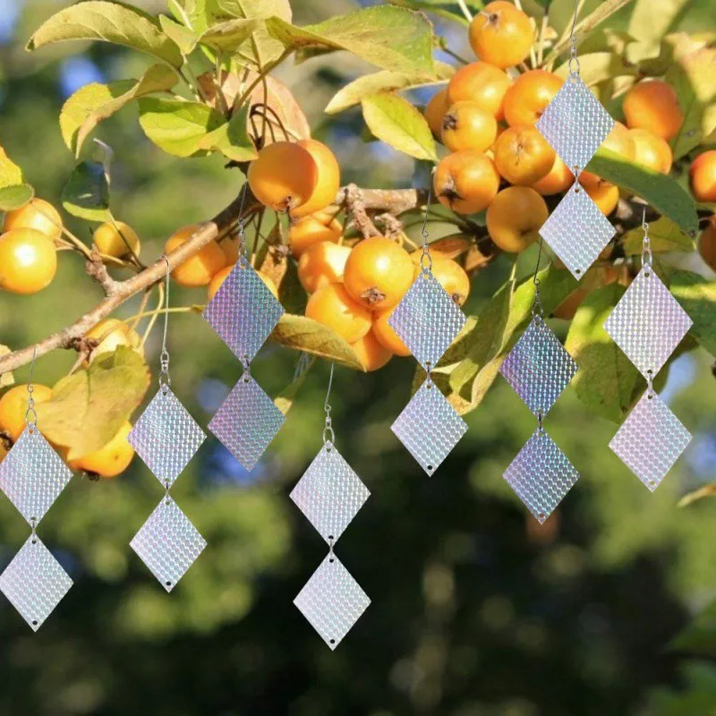 8 шт. средство Репеллент для птиц лазерные Светоотражающие дисковые алмазные