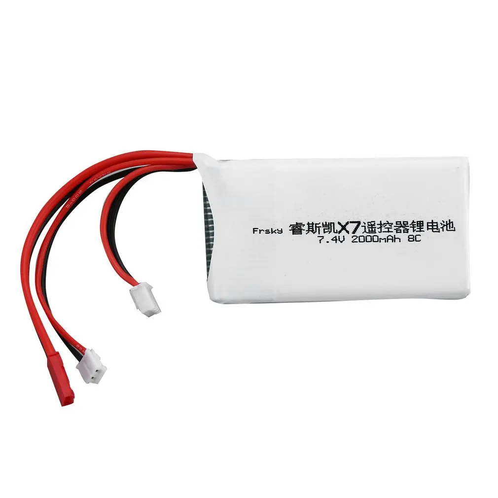 7 4 V 2 S 2000 mAh 8C пульт дистанционного управления с перезарядкой Li радиопередатчик на