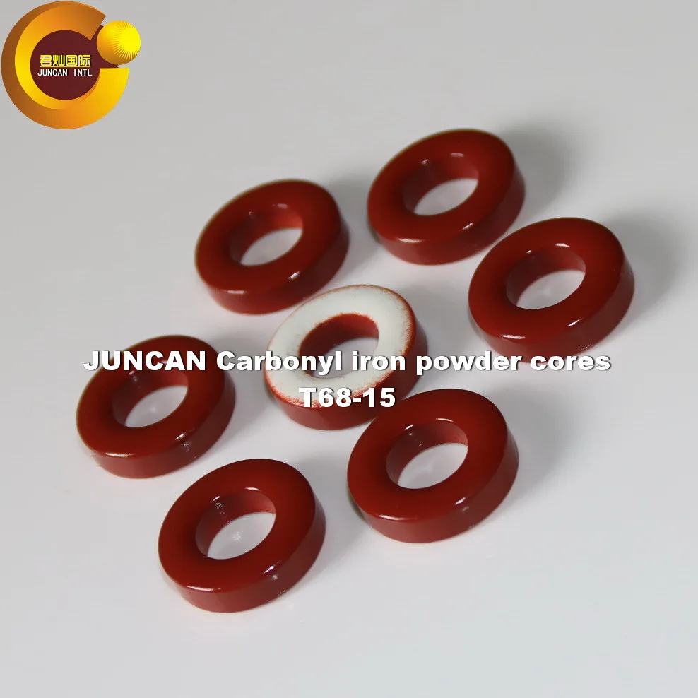 

T68-15 мягкие магнитные сердечники, карбониловые металлические Порошковые сердечники, высокочастотный радиочастотный магнитный сердечник