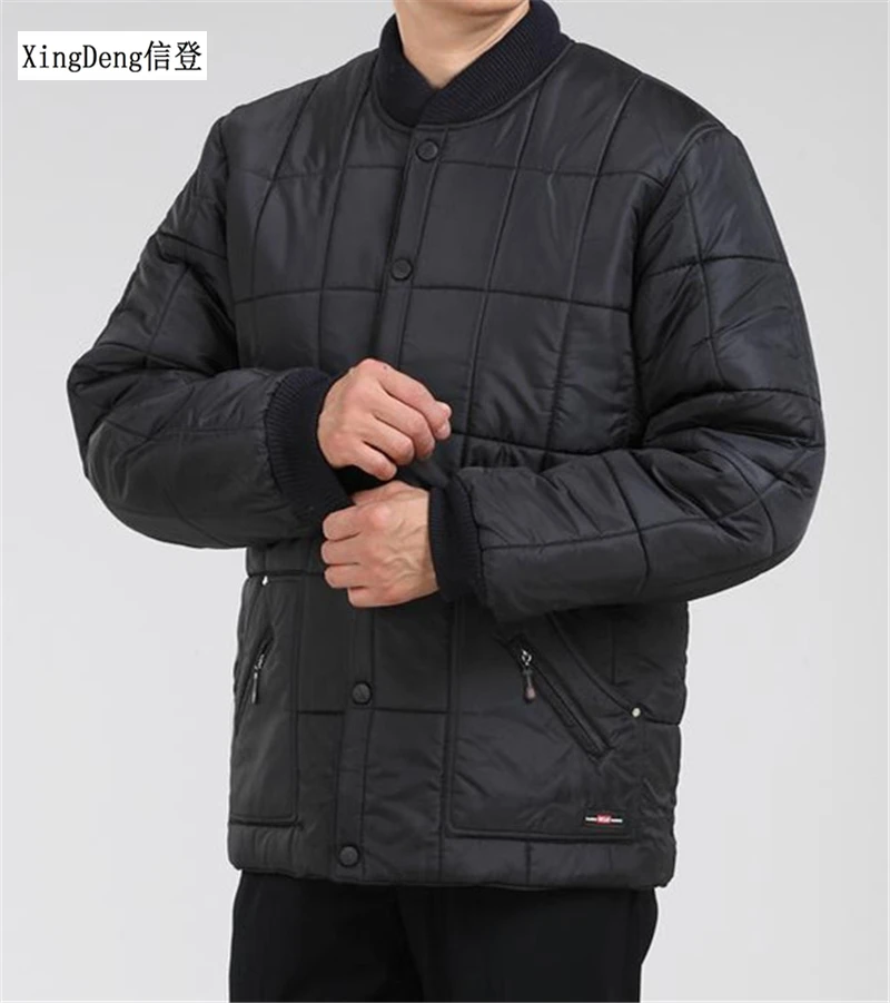 Новая мужская зимняя деловая куртка XingDeng 2018 Блузон для мужчин мужской топ с