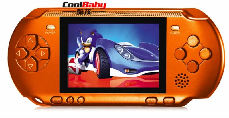 Новая портативная игровая консоль 3 2 дюйма детская машина CoolBaby встроенная 318 игр