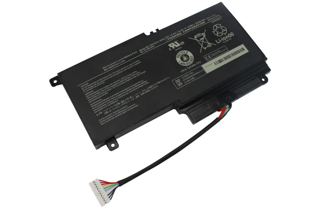 Натуральная PA5107U 1BRS Аккумулятор для ноутбука Toshiba Satellite L45 L45D L50 S55 P55 L55 L55T P50 A 5275