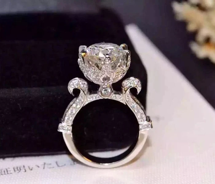 Choucong Wieck Роскошные ювелирные изделия из стерлингового серебра 925 пробы 3Ct AAA CZ
