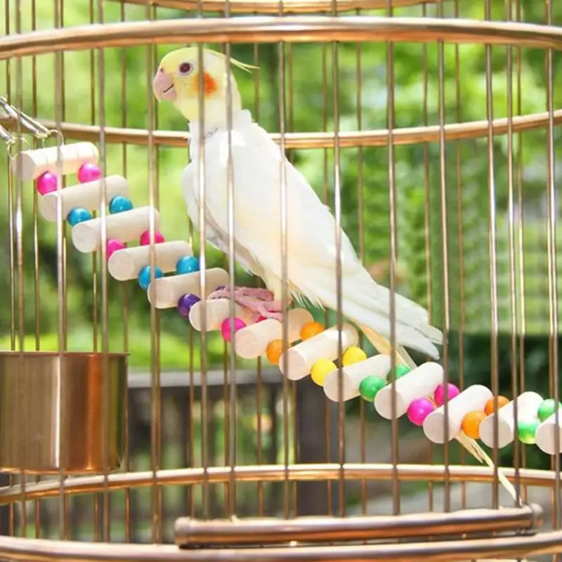 AHUAPET попугай игрушки гамак с подставкой клетка платформа птица Pappagallo дерево