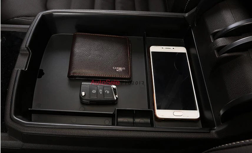 Пластик внутренний ящик для хранения в подлокотнике автомобиля 1 шт. Набор Volkswagen