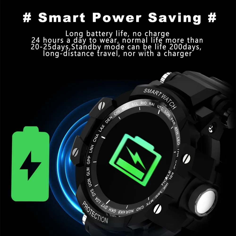 Фитнес браслет GW68 SmartWatch Водонепроницаемый IP67 200 дней в режиме ожидания Смарт Часы