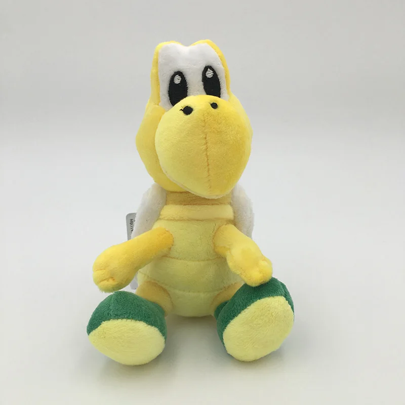 Новинка года; 2 цвета; Super Mario Bros. 6 дюймов 15 см Koopa Troopa плюшевые куклы мода прекрасный мультфильм черепаха игрушки для детей