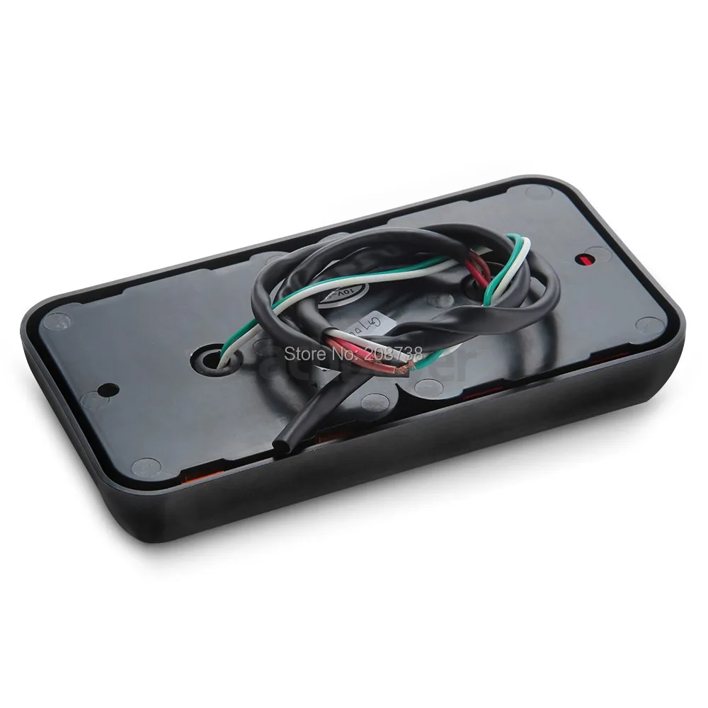 2x водонепроницаемый 72 светодиодный задний светильник красный желтый для прицепа