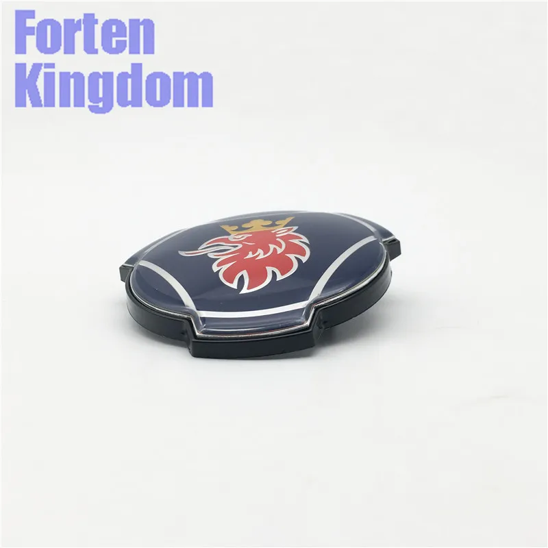 Forten Kingdom 1 шт. для грузовика Scania синяя передняя решетка, эмблема на решетку 80 мм ABS черная тарелка алюминиевая эмблема 1401610