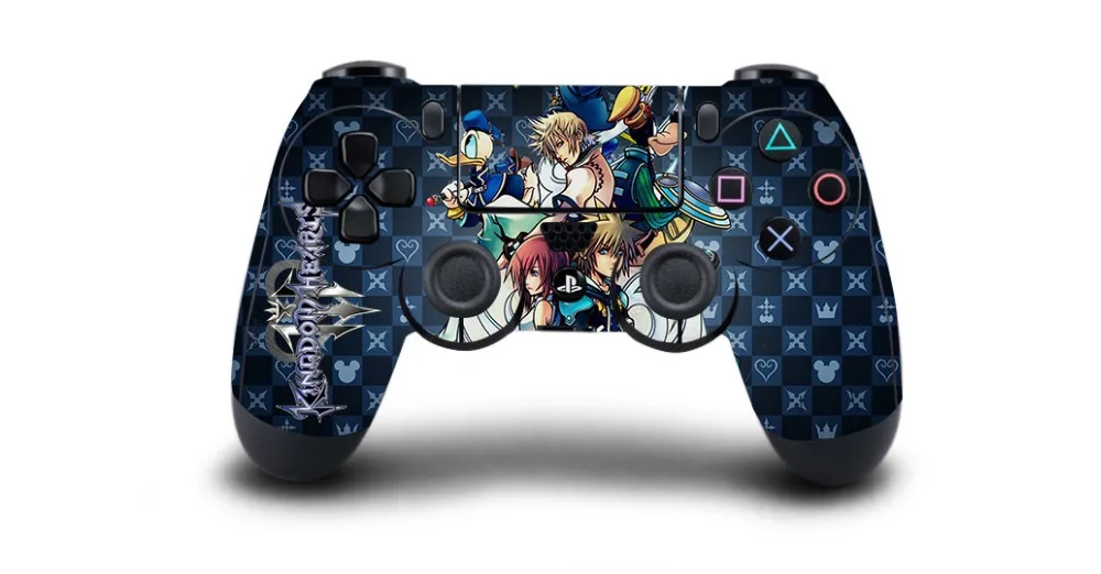 Защитный чехол для контроллера Kingdom Hearts PS4 Виниловая наклейка Playstation 4 DuslShock PS4/