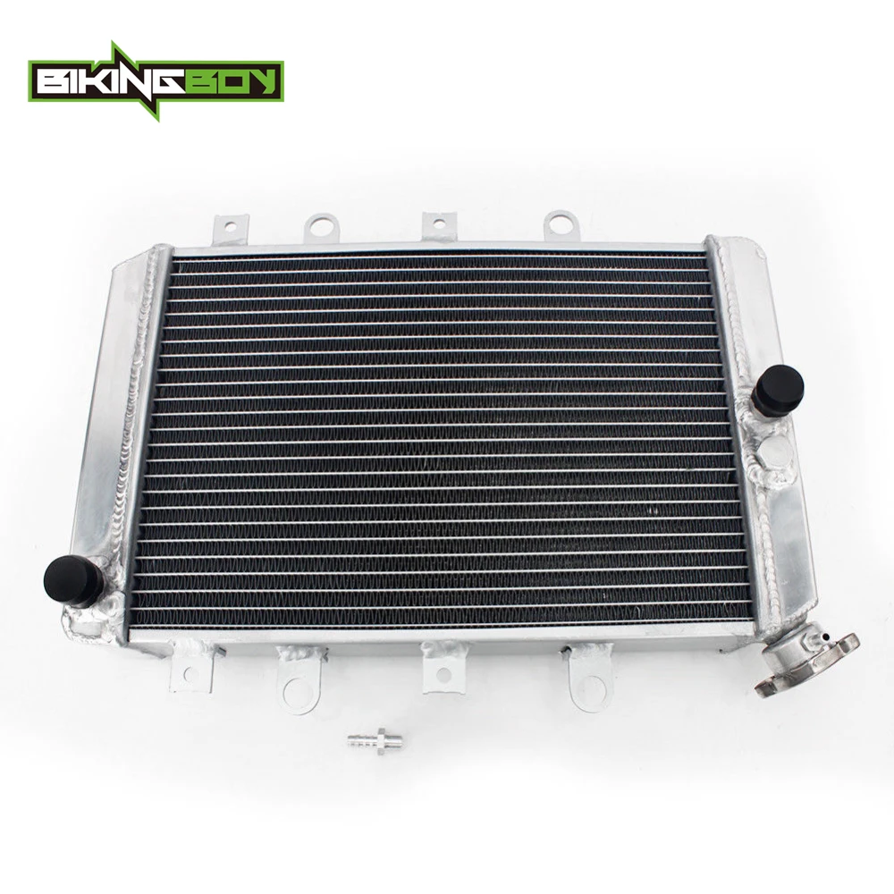 Радиатор охлаждения двигателя BIKINGBOY для Yamaha YFM 700 F Grizzly 4x4 2007 2008 YFM700F ATV охладитель