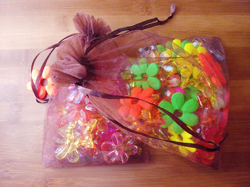 Подарочные пакеты из органзы 1000 шт.