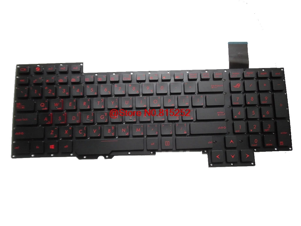

HB/JP/US/FS Keyboard For ASUS G751 G751JL G751JM G751JT G751JY 0KNB0-E601BG00 0KNB0-E601HE00 0KNB0-E601TA00 0KNB0-E601FS00