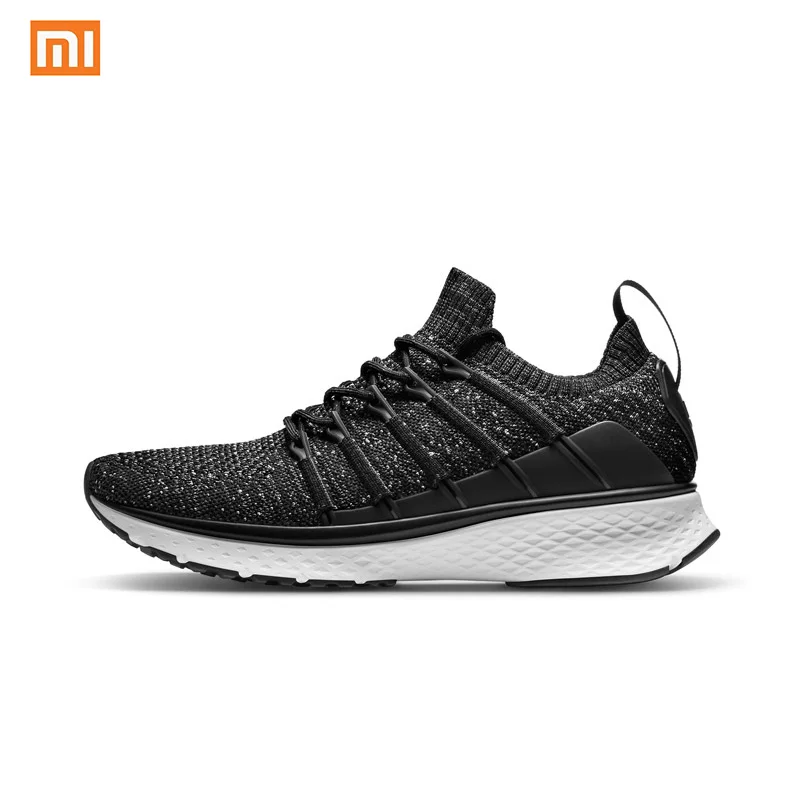 Original Xiaomi Mijia Sneakers 2 Men's Sports outdoor Shoes Mi smart sneaker Elastic Knitting Breathable Vamp Running | Спорт и