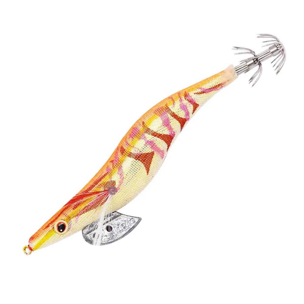 SW 1 шт. Мягкая приманка luminoso gamberetti esche Glow Legno di Gamberetti pesca кальмар jigs leurre|Наживки для