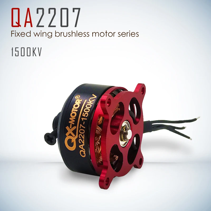 QX-MOTOR QA2204 2205 2207 2206 бесщеточный двигатель/20A ESC для радиоуправляемого самолета с