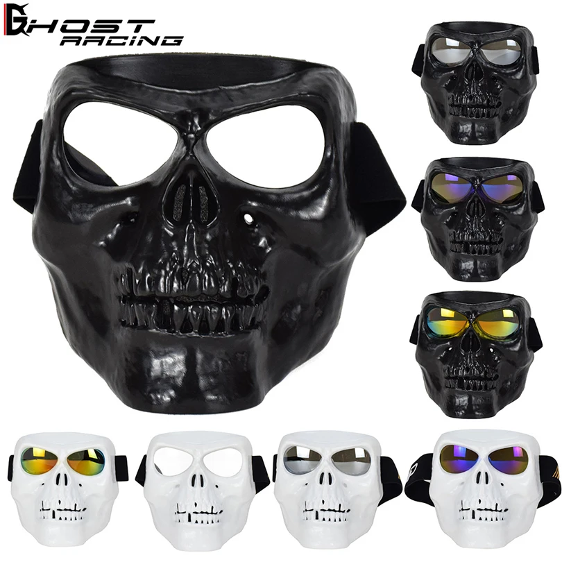 Очки для мотокросса GHOST RACING мотоциклетные очки съемная защита шлем с открытым