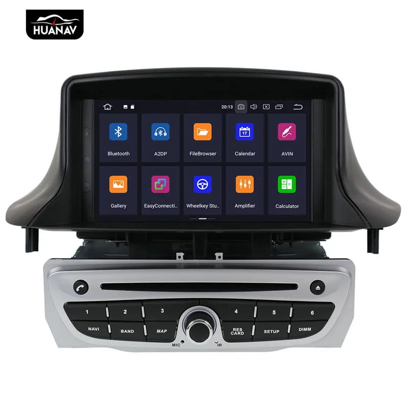 Автомобильный DVD плеер DSP Android 9 0 GPS навигация для Renault Megane 3 Fluence 2009 2015