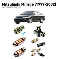 led interior lights for mitsubishi mirage 1997 2002 6pc led lights for cars lighting kit automotive bulbs canbus