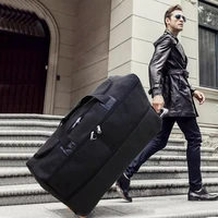 travel tale 34 inch large capacity rolling luggage bag big trolley travel bag carry on spinner wheels suitcase bag