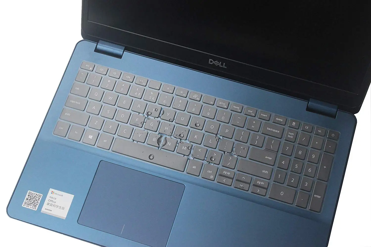 Для Dell Inspiron 15 5584-15," ноутбук компьютер ТПУ ультратонкая клавиатура кожаный чехол протектор