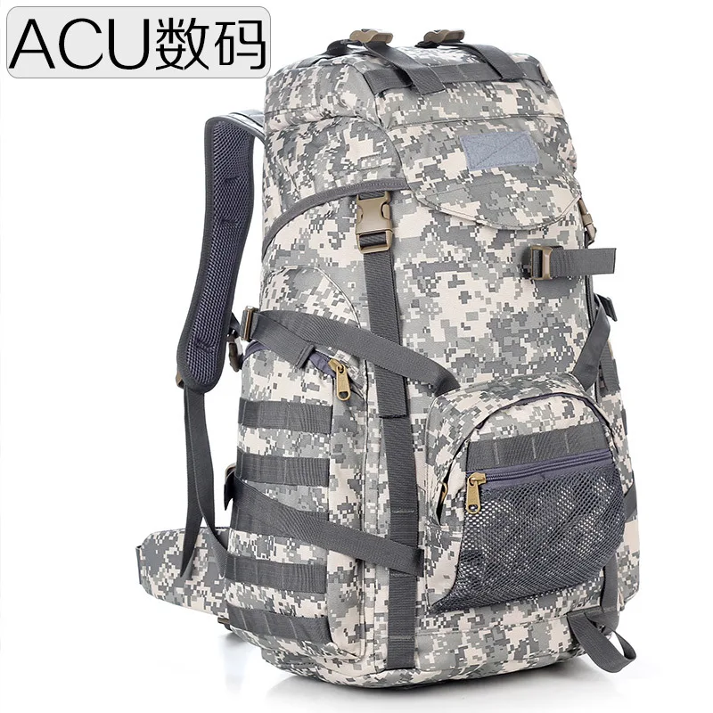 Large Capacity Waterproof Outdoor Mountaineering Bag Men Multifunctional Tactial Backpack Hiking Camping Mochila Feminina 5Color | Спорт и