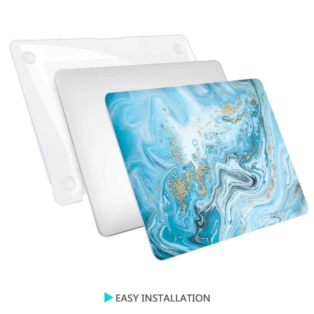 Новый жесткий чехол для ноутбука с клавиатурой Apple Macbook Air Pro Retina 11 12 13 15 6 3 4|Сумки и